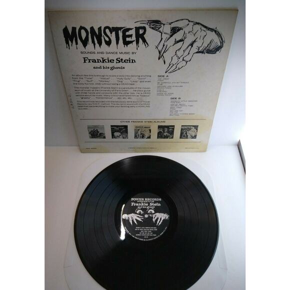 Monster Sounds And Dance Music Frankie Stein & His Ghouls Vinyl LP Record Horror - Picture 3 of 6